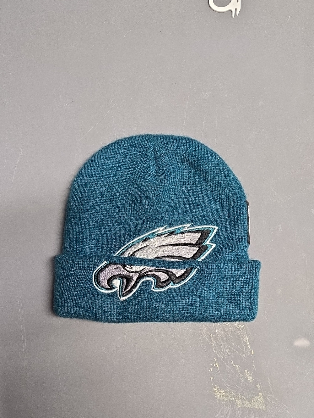 Reebok Teal Knit Cuffed Beanie with Team Patch
